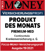Focus Money Produkt des Monats Premium-Med